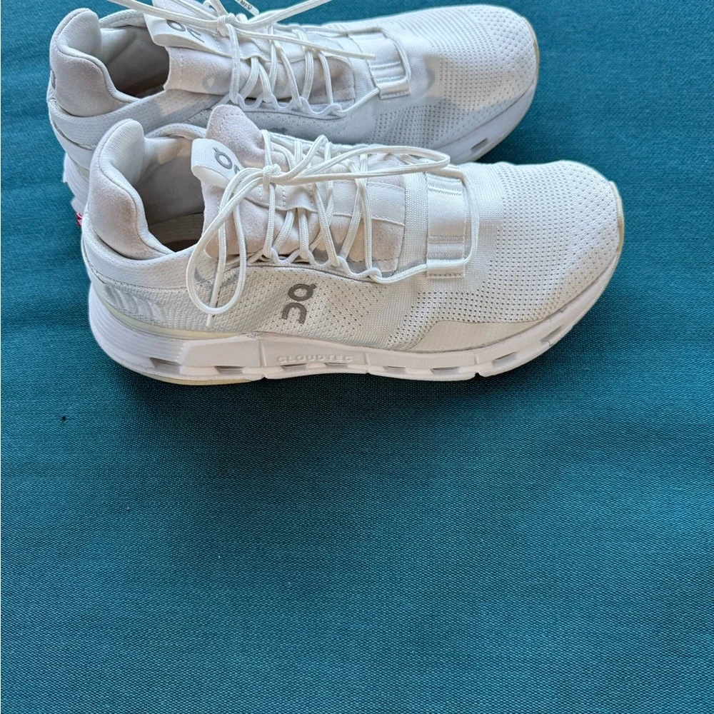 On Running Cloudnova White Sneakers - Picture 4 of 8